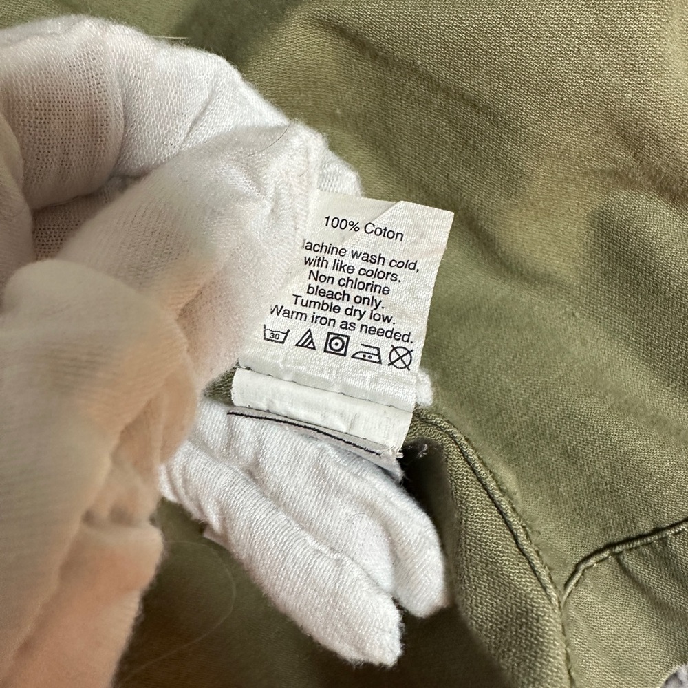 Madewell Women's Jacket Utility Military Fleet Jacket Army Olive
Green Small - Picture 12 of 16